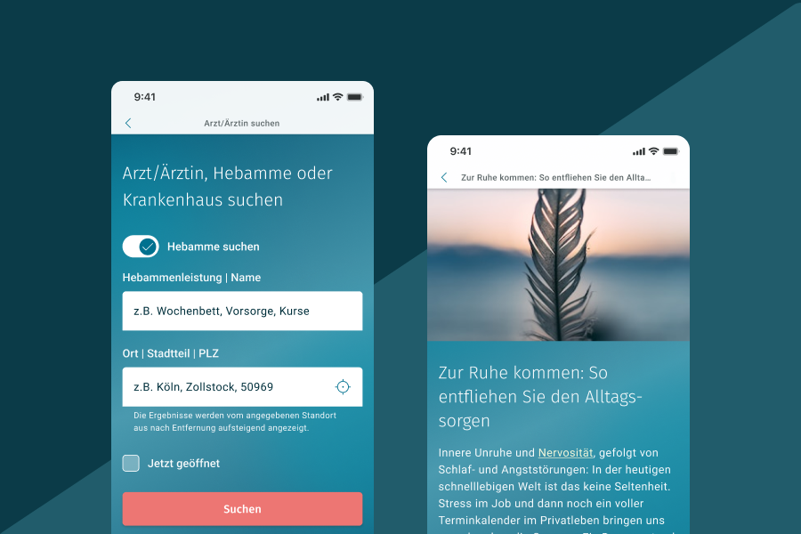 Meine Gothaer App: Digitale Gesundheitsservices